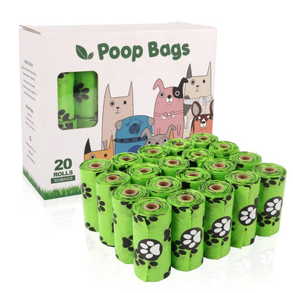 "Poopin' Pooch Pouches: 300 Eco-Friendly Bags for Your Stinky Sidekick!"